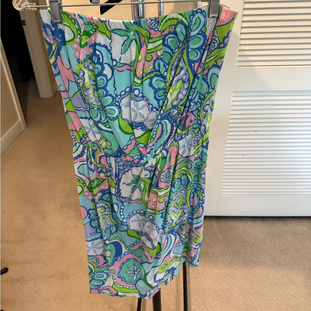 Lilly Pulitzer Multicolor Floral Tube Dress